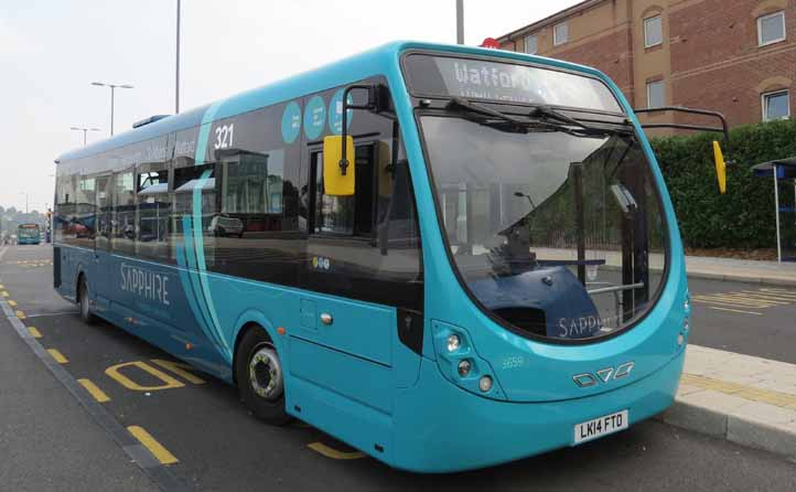 Arriva Shires Wright Streetlite Sapphire 3659